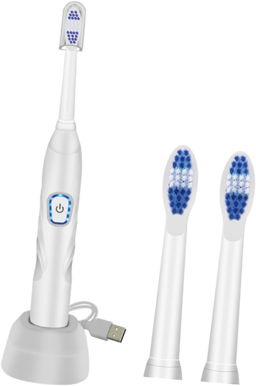 3 Modes USB Rechargeable Electric Toothbrush for Boys and Girls Toddler Girls Solve Oral Problems Bristle Toothbrush Timer