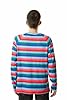 Cosplaya Striped Long Sleeve Rainbow Shirt for Mens - Vintage Men Women Teens Retro Cosplay Halloween Costumes, Rainbow, Medium #2