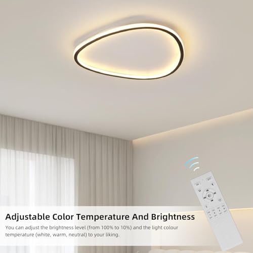 Plafonnier LED moderne à intensité variable encastré température réglable 2066 - 3