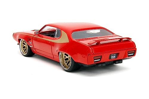 1972 Plymouth GTX, Rojo - Modelo a Escala 1:24 miniatura 5