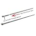NewkeepsR 316L Surgical Stainless Steel Insertion Pin Ear Taper Stretching Kit for 16g Internally Threaded Piercing Bar