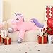 Lanmore Big Unicorn Stuffed Animal Toys Soft Unicorn Plush Pillow for Girls Pink 43