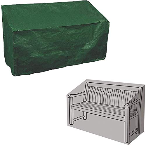 ADEPTNA Robuste 3-Sitzer-Gartenbankabdeckung - wasserdichter UV-Schutz - ideal für den ganzjährigen Gebrauch - leicht zu reinigen und reißfest Cover