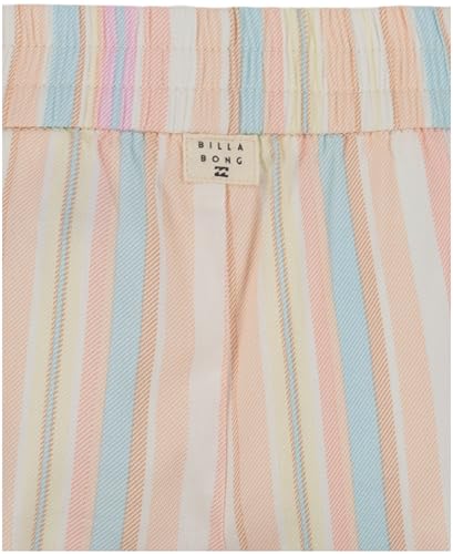 Image of Billabong Girls' Mad for You Elastic Waist Pull-on Shorts, Side Seam Pockets, Casual & Comfortable