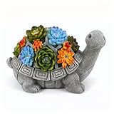 Umweltfreundlich: Die Schildkröte verwendet Solarleuchten, die saubere und erneuerbare Energie nutzen. Mit einer wiederaufladbaren 1.2V AAA 300mAH Ni-MH-Akku, leuchtet bis zu 8 Stunden mit einer vollen Ladung Sonnenlicht