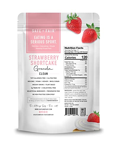 Image of The Safe + Fair Food Company Strawberry Shortcake Granola - 12oz