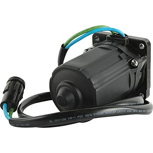 DISCOUNT STARTER & ALTERNATOR 12 Volt Tilt Trim Motor Compatible with Honda Engine Marine BF40 2004-2010, BF50 2004-2010 36120-ZW4-H12 6237