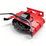 MIVA Forestry Disc Mulcher Attachment for Skid Steer Loader, Garden Brush Cutter Land Clearing for Clear Land, Remove Shrubs, Trees, Thick Brush, vegetation and Weed