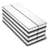 MAGXCENE Strong Rare Earth Magnets, Neodymium Bar Magnets Heavy Duty for Cabinets Refrigerator Tool