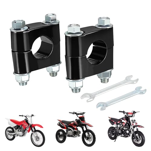 USTPO Elevadores de guidão de motocicleta 22 mm 7/20.3 cm suportes de braçadeira de guidão CNC unive