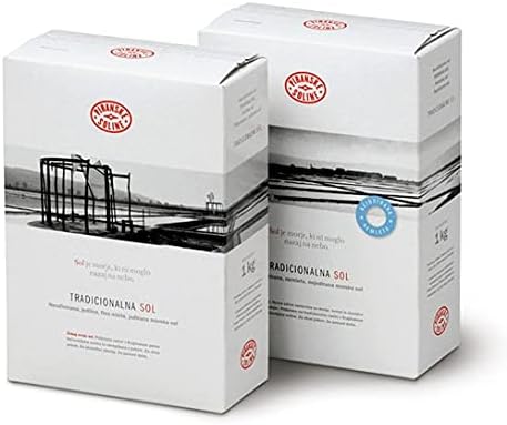 Mediterranean sea salt, Piran Salt with Protected Designation of Origin 500g