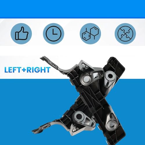 Support pare-chocs avant avec retenue optimale pour Mazda 3 Berline - 4
