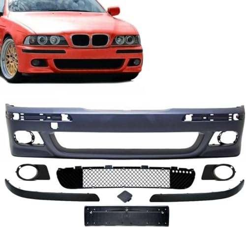 DM Autoteile 1302 Frontschürze Stoßstange VORNE KOMPLETT+kompatibel für BMW E39 außer M-Paket M5 +ABE*