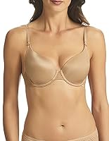Finelines Women's Refined 5 Way Convertible Full Coverage Bra, Nude, 16 38C US