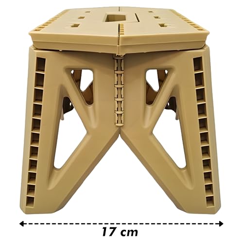 Image of Foldable Baby Step Stool - Lightweight, Non-Slip, Safe for Infants and Toddlers - Perfect for Bath Time, Playtime, Learning to Stand - Easy to Store - Comes with Comfortable Handles