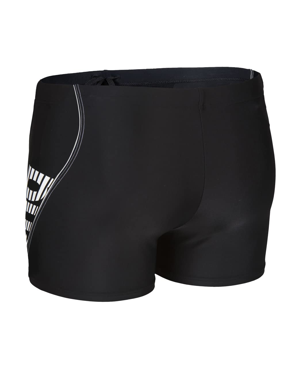 ARENA M BYOR Evo Short R Swim Trunks, Black-Black-White, 5 DE Men's, Black-black-white