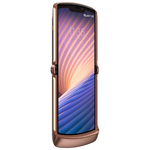 Motorola Razr 5G (2020) Dual-Sim Xt2071-4 256Gb Rom + 8Gb Ram Factory Unlocked Flip Android Smartphone (Blush Gold) - International Version #TOP2
