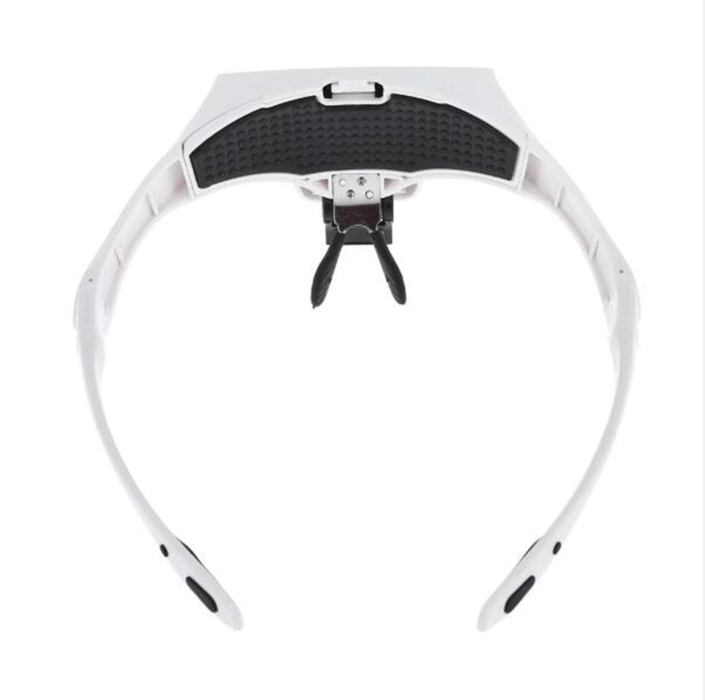 Lupe mit 3 LED-Leuchten, handliche 30-fache Vergrößerung, hochauflösende, beleuchtete Lupe zum Lesen, Reparieren, Basteln, Schmuckherstellung und mehr.