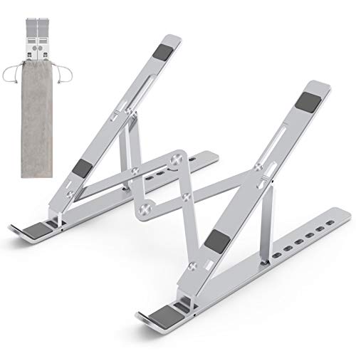 Adjustable Laptop Stand, Portable Aluminum Laptop...
