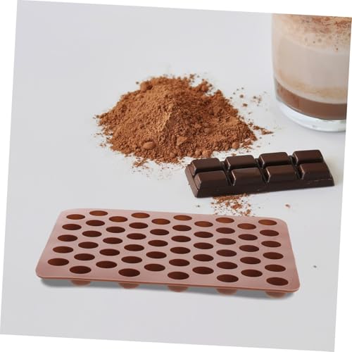 HYTROVE 2個 ミニコーヒー豆シリコンモールド 耐熱柔軟シリコン製 キュートなチョコレート キャンディ 氷菓子用 手作りお菓子 アイス クラフ