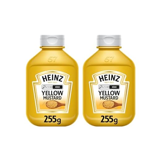 Heinz Pack Mostarda Tradicional, 255G - 2 unidades