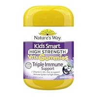 Nature's Way Kids Smart High Strength Vita Gummies Triple Immune Support 50s