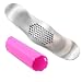 DCOU Stainless Steel Garlic Press Rocker Garlic Crusher Squeezer Slicer With BONUS Silicone Peeler