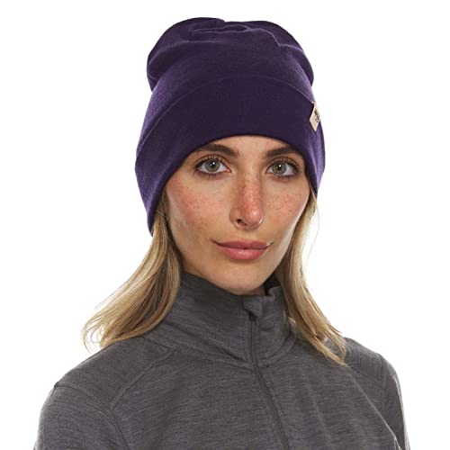 Image of 100% Merino Wool Cuff Beanie - Warm Winter Hat - Novelty Beanie - Toque
