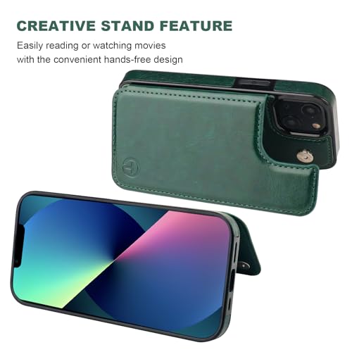 Coque Magsafe iPhone 13 Mini antichoc avec béquille et blocage RFID - 6