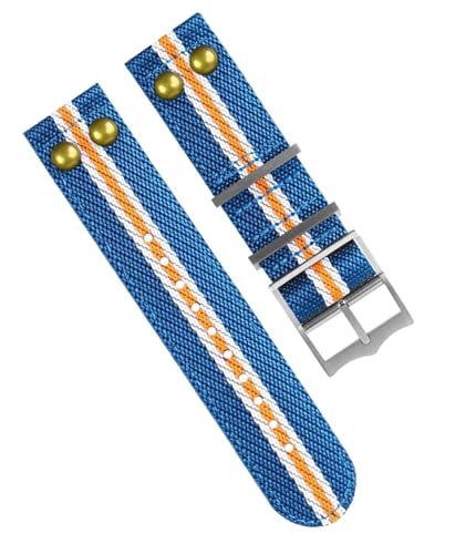 Bracelet Montre 22mm en Toile Nylon Idéal pour le Sport et le Quotidien