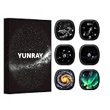 YUNRAY Sternenhimmel Projektor Scheiben - Ultra HD Discs Set, kompatibel mit YUNRAY Galaxy Lite Star Projektor, POCOCO & ORZORZ Galaxy Projector, 6 Stück (Classic)