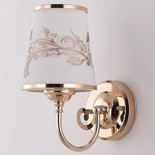 Lampe murale moderne or rose QTHWB pour illuminer votre chambre et salon avec style