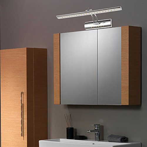Lampe de miroir de bain LED 70cm pour éclairage de meuble vasque - 5