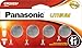 Panasonic CR2025 3.0 Volt Long Lasting Lithium Coin Cell Batteries in Child Resistant, Standards Based Packaging, 4 Pack