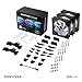 Phanteks D30-140 DRGB PWM Fan 3Pack, Reverse Airflow Model, Premium D-RGB Performance Fans, Halos Lighting Effect, ARGB/DRGB Lighting, Daisy-Chain Fan Linking System, 3Pack (Black)