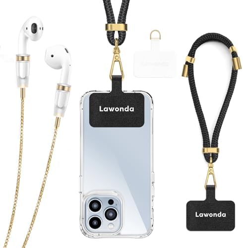 Amazon.com: Lawonda Universal Phone Lanyard Adjustable Crossbody Cell ...