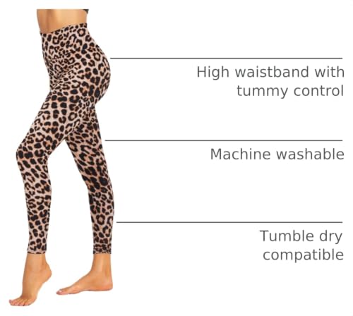 Image of ZOOSIXX High Waisted Leggings for Women Tummy Control Soft Workout Lounge Gym Pants