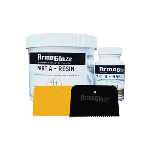 armoglaze Odorless DIY Sink Refinishing Kit - Durable Finish with Excellent Adhesion Cover