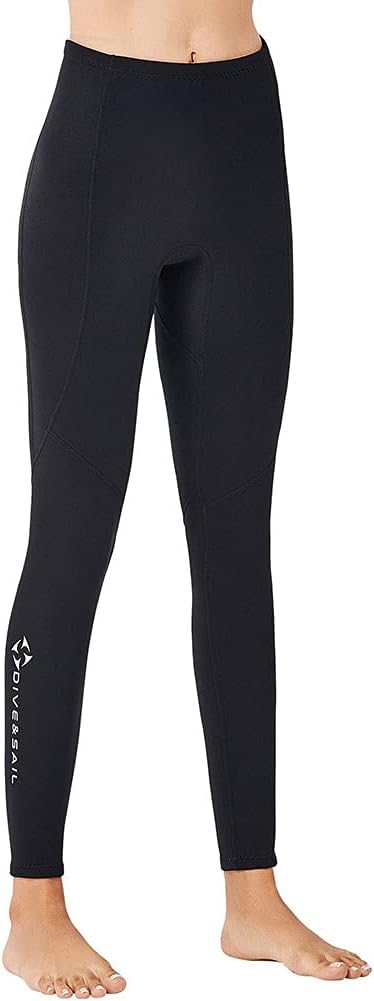 Wetsuit Pants Women Men Neoprene Long Pants 2MM Diving Swimming Surfing Leggings, 3MM 1.5MM Swim Tights Pant Wetsuits Shorts Warm Sun Protection for Snorkeling Scuba Water Sports