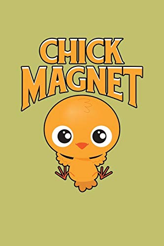 Chick Magnet: With a matte, full-color soft cover, this lined journal is the ideal size 6x9 inch, 54 pages cream colored pages . It makes an excellent gift as well. image 3