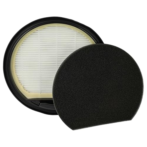 vhbw 1x filtro compatibile con Bosch BGS05A320, BGS05AAA2, BGS05A322, BGS05X240 aspirapolvere - Filtro aria di scarico, nero/bianco