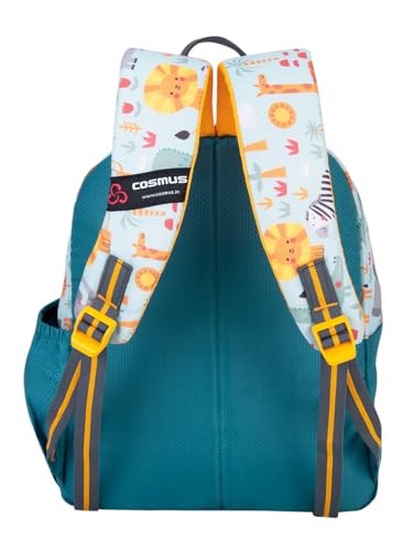 Image of COSMUS TINY TOTS ANIMO Printed School Bag 20L - 16 inches Kids Backpack ideal for Boys and Girls of Age Group 2-5 yrs | Student Casual Daypacks