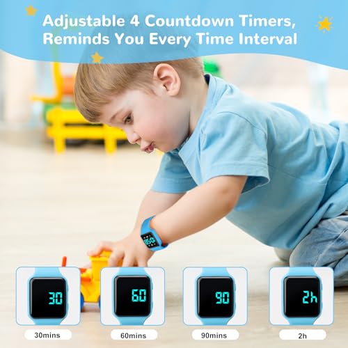 Image of BEN NEVIS Potty Training Watch, Digital Toddler Watch with Countdown /Music /Alarm Clocks /Vibration Reminder and Waterproof, Remind Toddler to Go to The Toilet