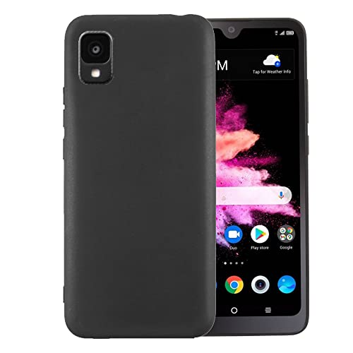 Ranyi For Tcl 30Z (T602Dl) Case, Tcl 30 Le (Verizon) Case, Black Slim Flexible Tpu Case With Reinforced Corners Shock Absorbing Resilient Rubber Protective Case Cover For Tcl 30 Le/Tcl 30Z T602Dl #TOP9