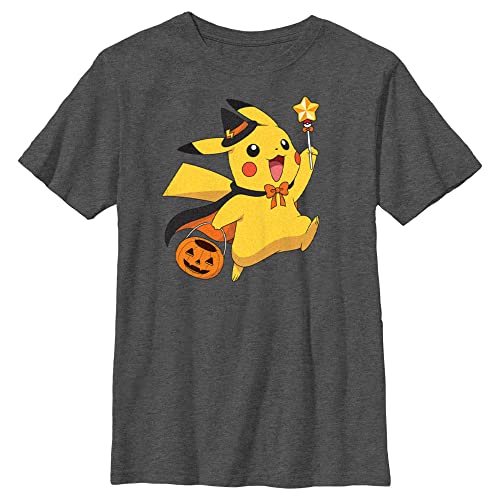 Fifth Sun Kids' Pokemon Pikachu D Wizard Boys Short Sleeve Tee Shirt
