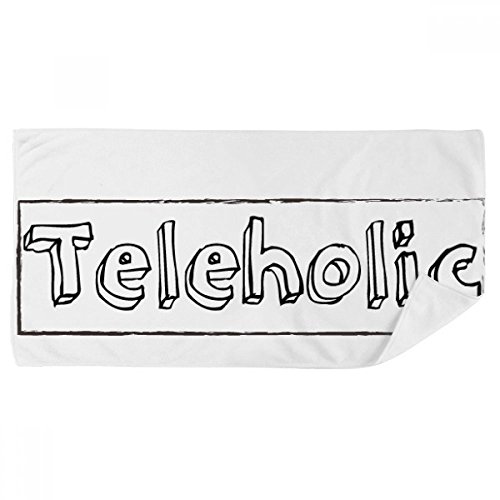 Teleholic serviette de bain douce multicolore 35x70 cm - 2