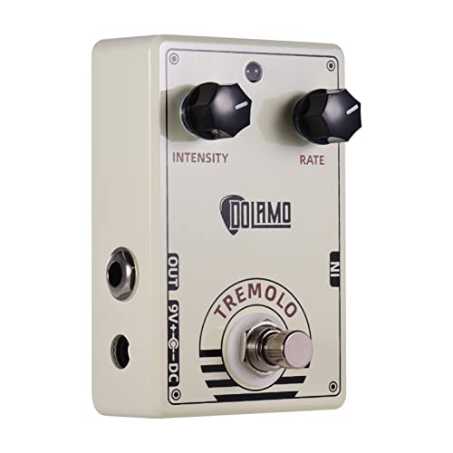 SHUIYUE D-13 Pédale d’effet de Guitare Tremolo de Style Vintage avec Commandes d’intensité et de fréquence True Bypass… - Les Beatles, Paul McCartney, John Lennon, RIngo Starr, George Harrison SHUIYUE D-13 Pédale d'effet de Guitare Tremolo de Style Vintage avec Commandes d'intensité et de fréquence True Bypass…