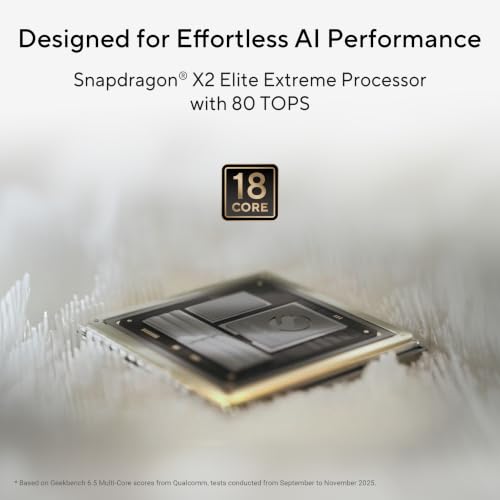 Image of ASUS Zenbook A16 (2026),Snapdragon X2 Elite Extreme,Qualcomm Adreno iGPU,24GB RAM,512GB SSD,OLED,16 inch(40 cm),Win 11,M365 Basic(1Y),Office 24,Zabriskie Beige,1.2 Kg,UX3607OA-SQ141WS,Thin & Light Laptop