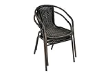 Nexos Gartenstuhl Rattan 4er Set - 5