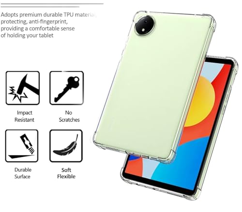 Image of TGK Transparent Back Cover for Redmi Pad SE 8.7 inch Tablet Case